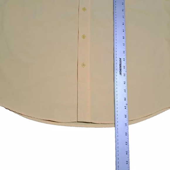 Reel Legends Shadester Performance Fishing Short Sleeve Shirt Men's L Yellow - Picture 14 of 14